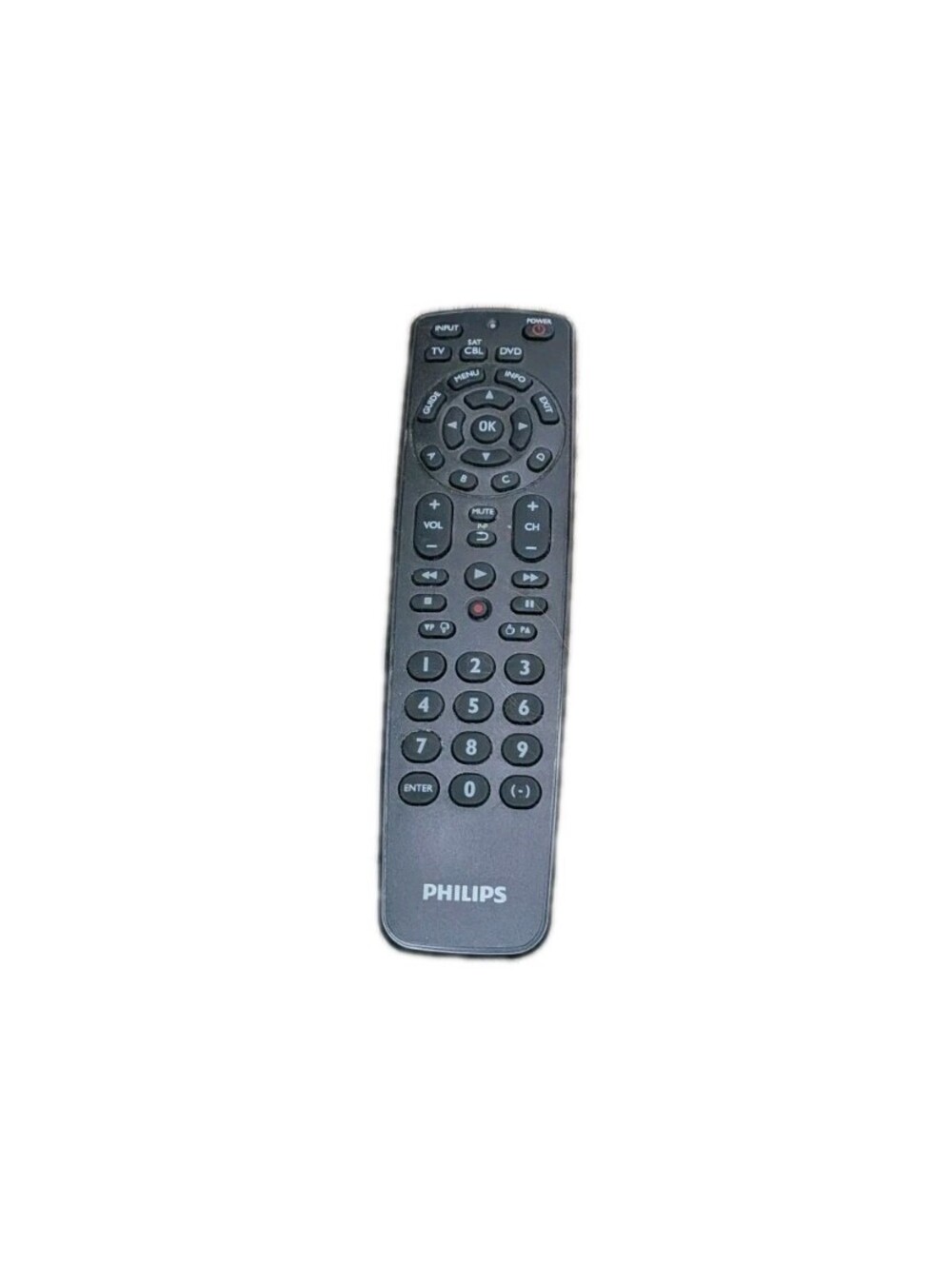 PHILIPS SRP1103/27 3-in-1 Universal Remote Control TV, Cable DVD Programable